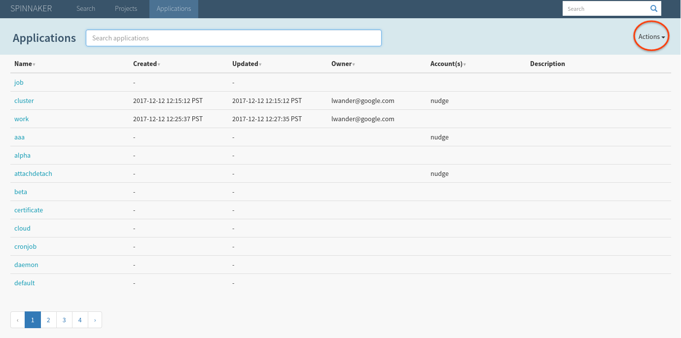 By default, Spinnaker indexes your entire cluster, which explains why the screen is prepopulated with unrelated infrastructure. This can be changed by omiting namespaces as shown here.
